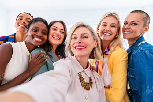 Preview: Group of businesswomen meeting in the office