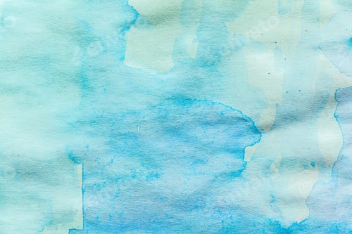 Preview: Abstract Watercolor Background with Blue and White