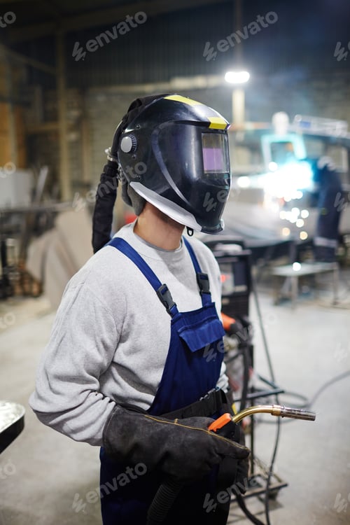 Preview: Welder at work
