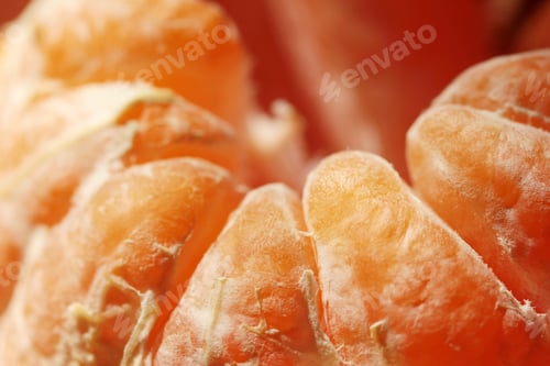 Preview: Delicious slice of ripe tangerine