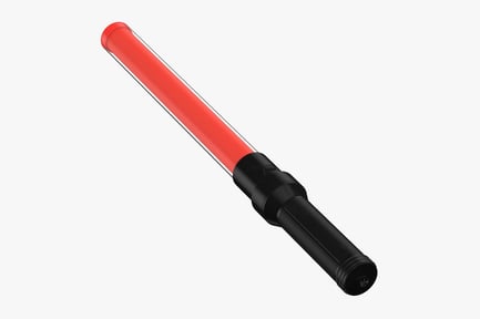 Bastão de controle de tráfego de LED