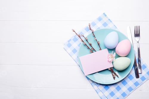 Preview: Easter table setting