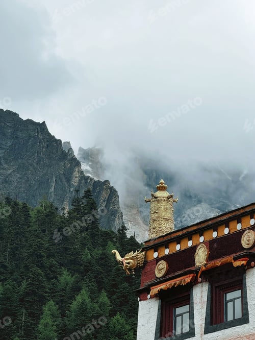 Preview: Temple and Mountain