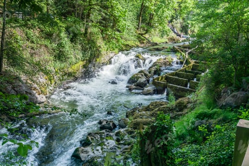 Preview: A View Of Rapids On The Deschutes River In Tumwater, Washington.