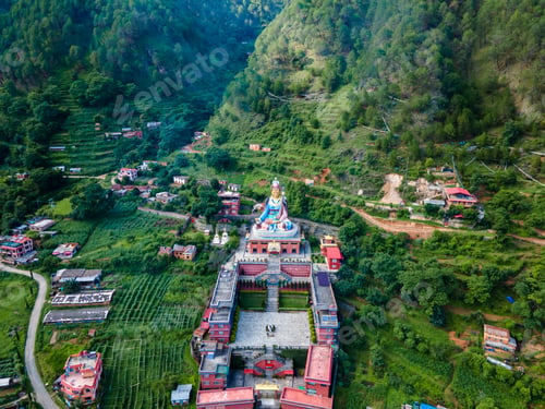 Preview: aerial view of Monastry