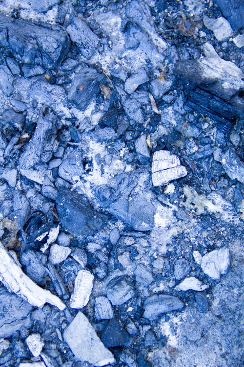 Preview: Close-up of burning charcoal