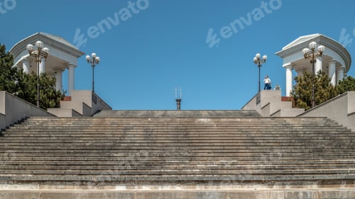 Preview: Seaside or Primorsky stairs in Chernomorsk, Ukraine