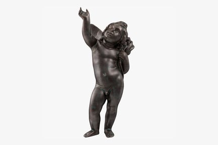 Preview: Cupid Bronze Statue Outdoor