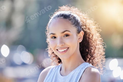 Preview: Im the happiest Ive ever been. Shot of a beautiful young woman standing outside.