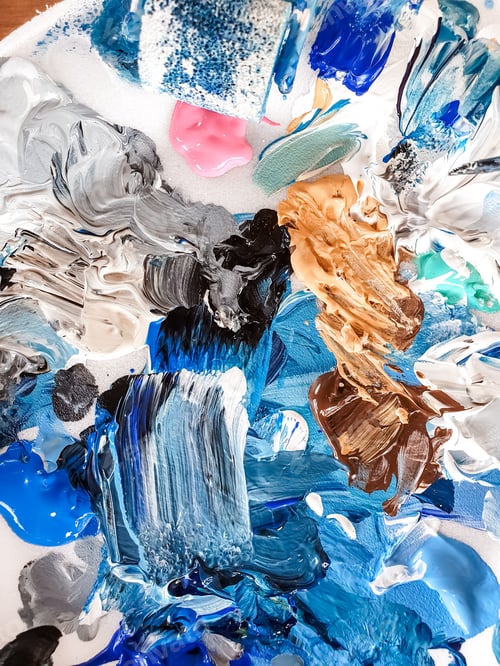 Preview: Turkey Marmaris 01.04.2023 Painting masterclass. Art party in restaurant. Glass of wine. Aquarelle