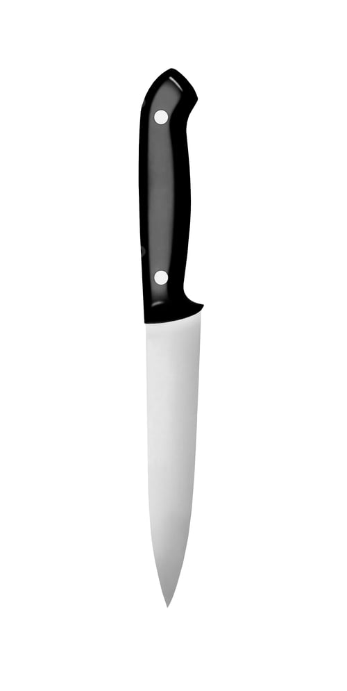 Preview: Kitchen knife isolated on white background
