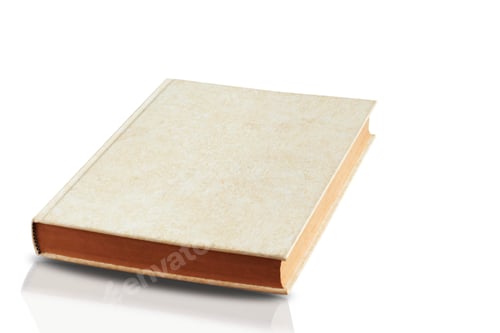 Preview: book on white background