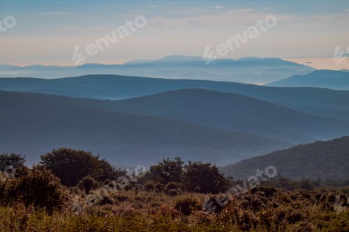 Preview: Blue Ridge mountains morning