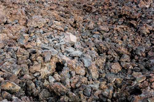 Preview: Rough, rugged solid lava rocks.