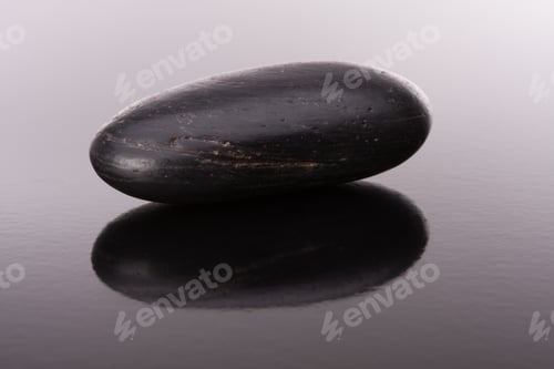 Preview: Spa stone arrangement on black surface