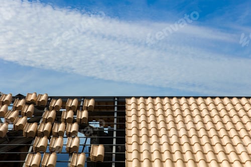 Preview: Roof tiles instalation