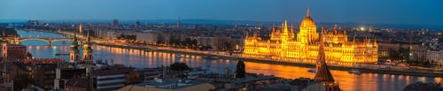 Preview: Budapest at sunset