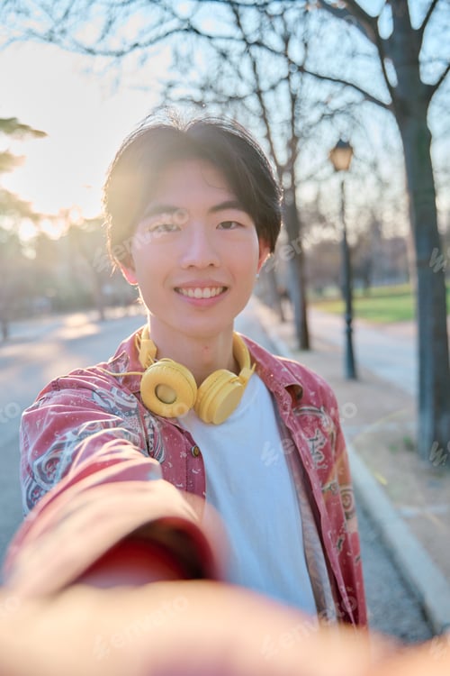 Preview: self-portrait of a young asian man