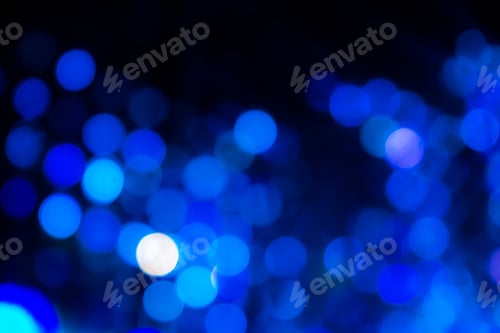 Preview: Blurred background, Abstract colorful bokeh light shape.