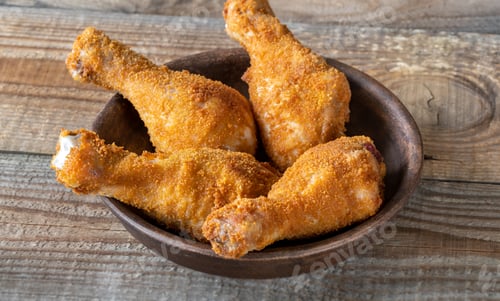 Preview: Breaded chicken drumsticks