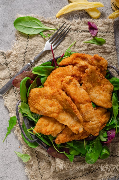 Preview: Chicken chnitzel breaded