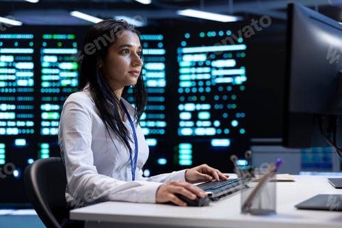 Preview: Woman doing yearly checkup to prolong data center electronics life span