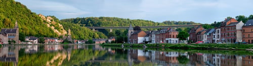 Preview: View of picturesque Dinant city. Belgium