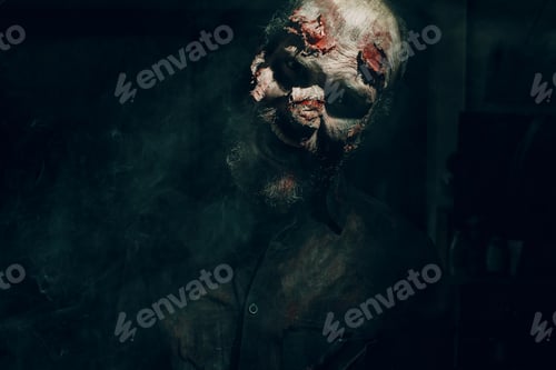 Preview: Zombie in the Halloween dark