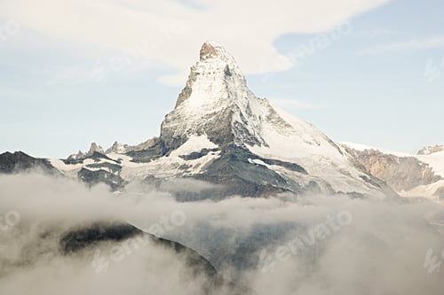 Preview: Matterhorn and cloudy sky