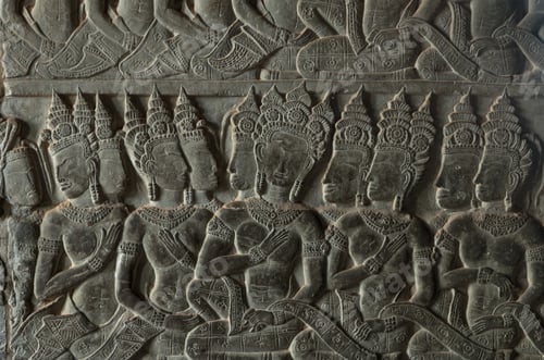 Preview: mural at Angkor Wat,cambodia