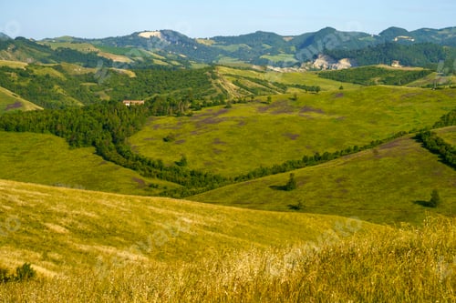 Preview: Rural landscape on the hills near Bologna, Emilia-Romagna.