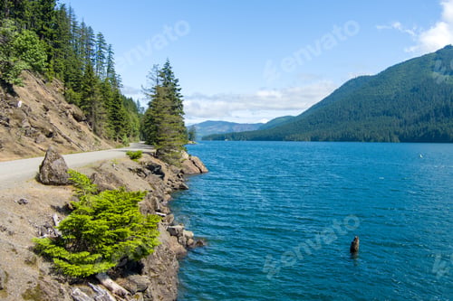 Preview: Lake Cushman and the Olympic Mountains of Washington State