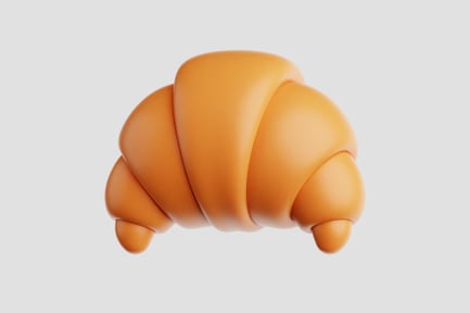 Preview: 3D Croissant