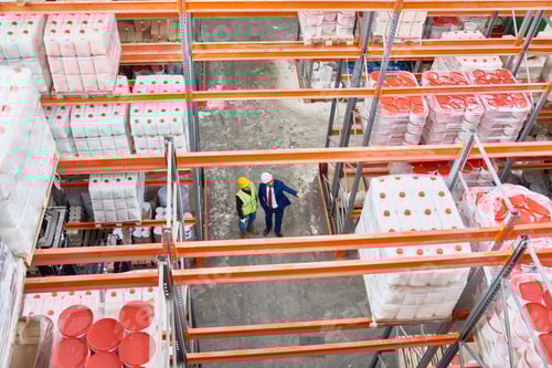 Preview: Storage Warehouse Background