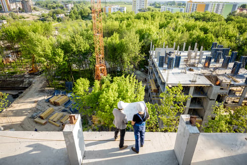 Preview: Construction site with workers