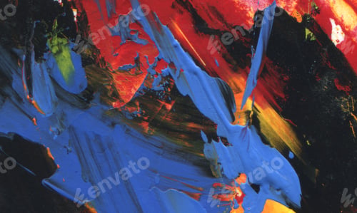 Preview: Abstract acrylic and watercolor painting. Color texture background.