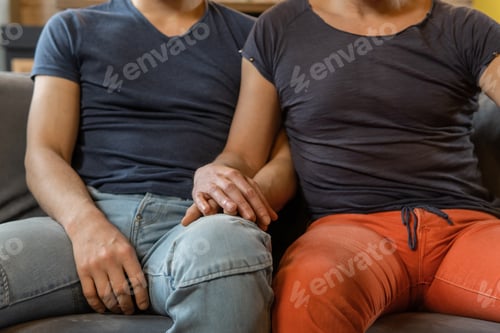 Preview: Gay couple holding hands