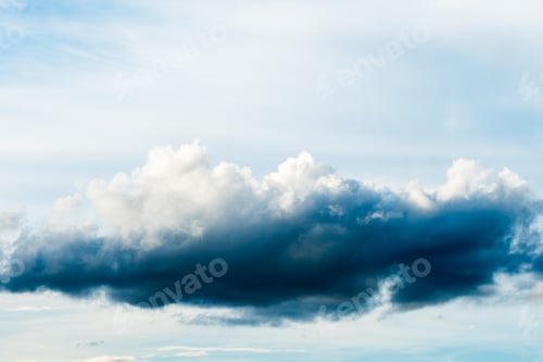 Preview: colorful dramatic sky with cloud at sunset.