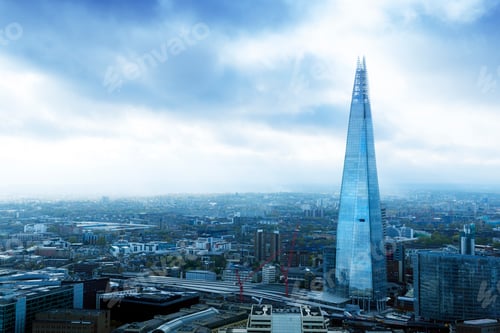 Preview: UK, London, cityscape with The Shard