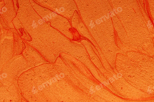 Preview: Abstract Orange Painted Background.