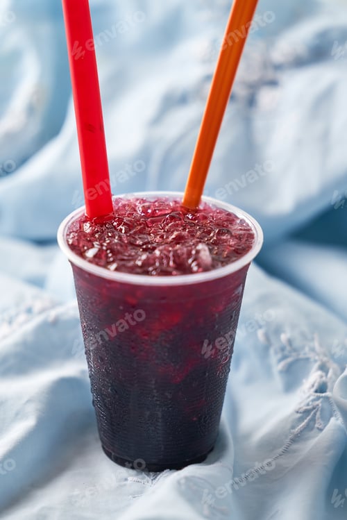 Preview: Tropical Temptations: Vibrant Images of Exotic Flavored Raspado, raspadilla, cholado.