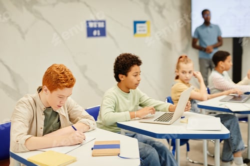 Preview: Kids Studying in Class