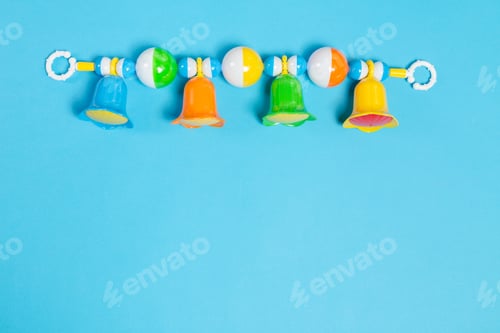 Preview: children toys, top view