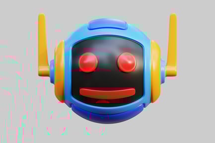 Preview: Cartoon robot head.