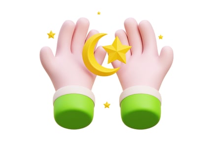 Preview: Hand with Crescent Moon