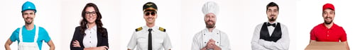Preview: Group of people of different professions