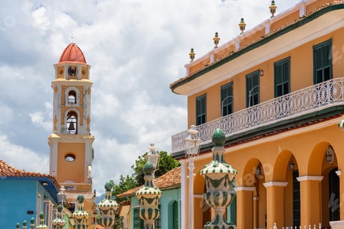Preview: View of a Catholic Church in Plaza Mayor