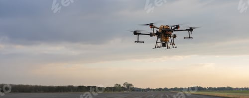 Preview: Agricultural drones and agricultural crops, Drones to spray fertilizer in rice fields