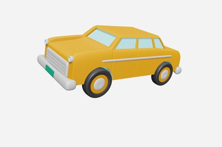 Preview: Public Transport Taxi Vehicle