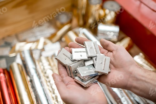 Preview: Cliche for stamping with foil